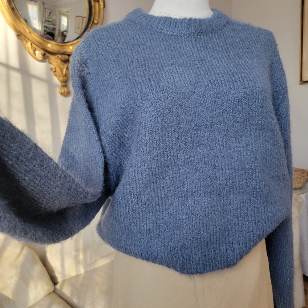 A Zara cropped sweater